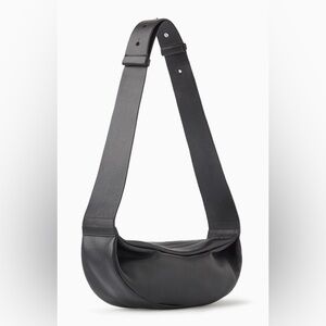 COS classic swing crossbody leather bag